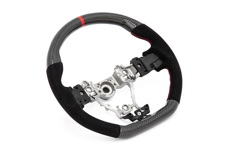 FactionFab Carbon and Suede Steering Wheel 2015-2021 WRX/STI