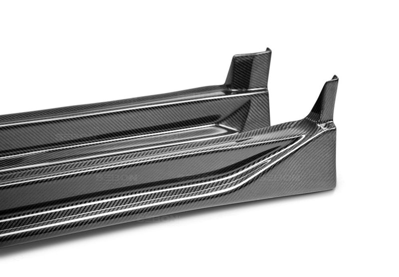 Seibon CW Style Carbon Fiber Side Skirts 2004-2005 Impreza/WRX