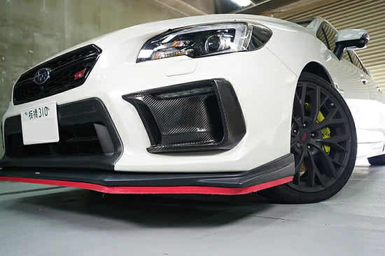 MSP JDM Style Carbon Fiber Fog Light Bezels w/o Fog Light Hole 2018-2021 WRX / 2018-2021 STI