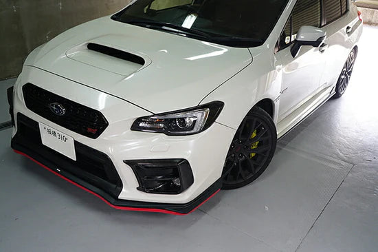 MSP JDM Style Dry Carbon Fog Light Covers 2018 2021 WRX STI