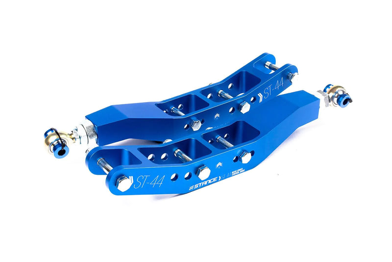 Stance Adjustable Blue Lower Control Arms V1 25mm Drop 2015-2021 WRX / STI