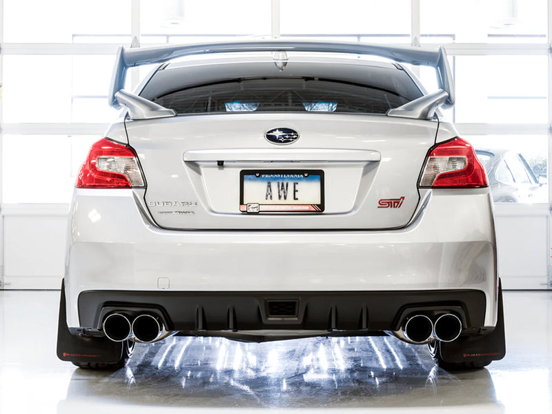 AWE Tuning Track Edition Catback Exhaust 2011-2021 WRX/STI