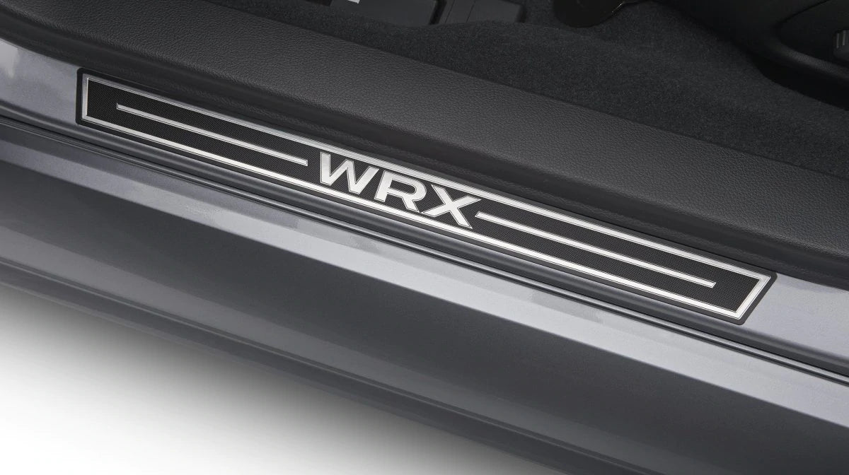 Subaru OEM WRX Logo Door Sill Plates 2022+ WRX
