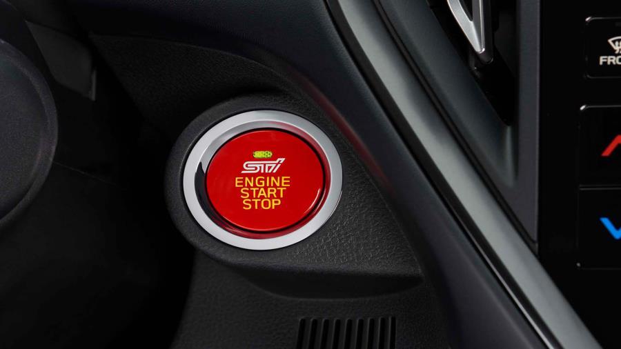 Subaru STI Start Switch Red 2022+ WRX