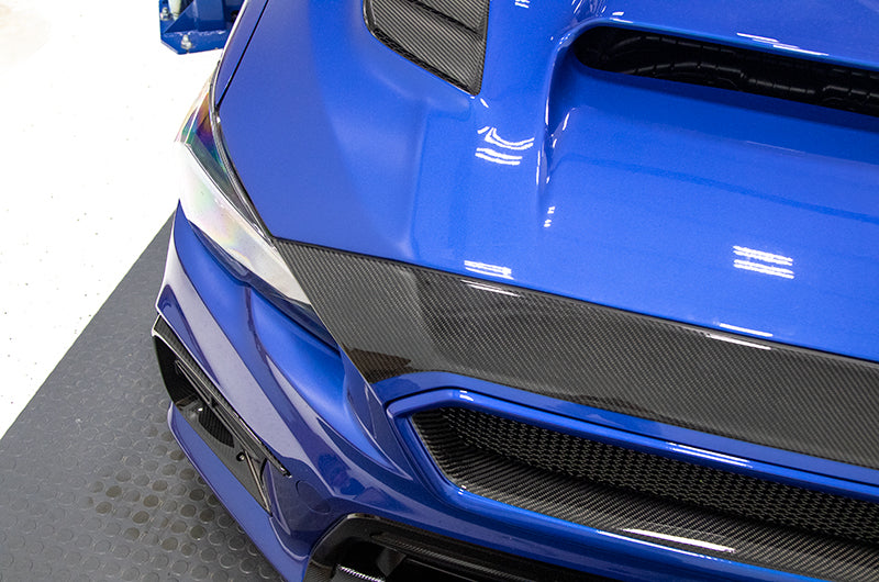 OLM Carbon Fiber Upper Front Bumper Cover 2015-2021 WRX/STI