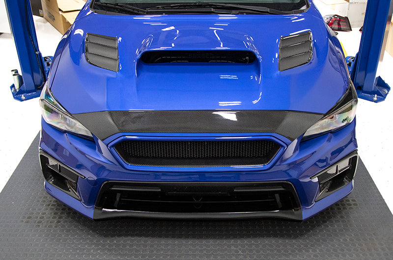 OLM Carbon Fiber Upper Front Bumper Cover 2015-2021 WRX/STI