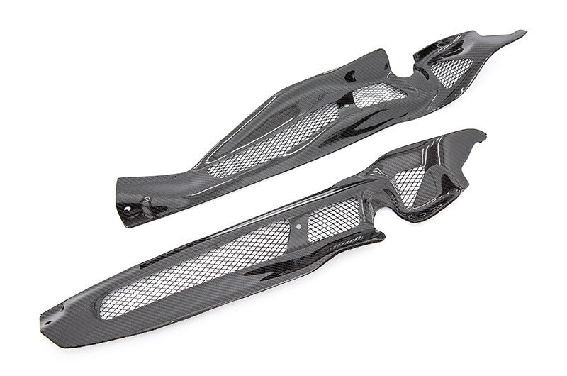 OLM V2 LE Dry Carbon Fiber Ducted Inner Fender Trim 2015-2021 WRX/STI