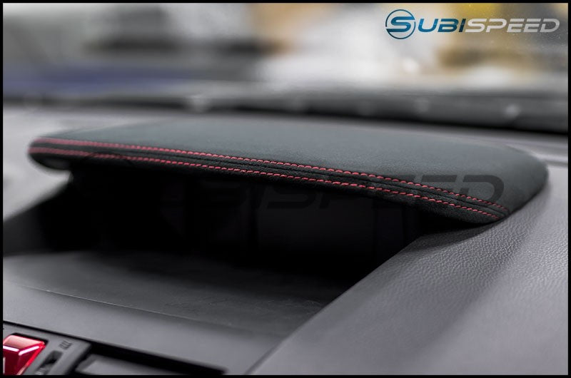 OLM Alcantara Console Hood Cover 2015-2021 WRX/STI