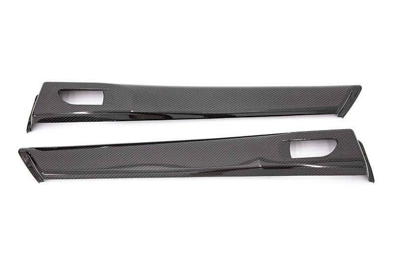 OLM LE Dry Carbon Fiber Rear Door Trim Upper Panels 2015-2021 WRX/STI