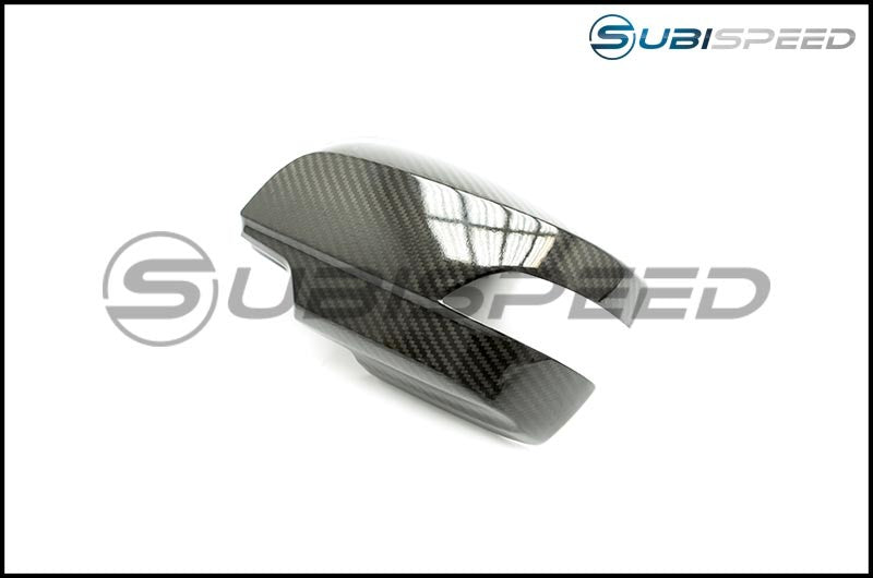 OLM LE Dry Carbon Fiber Full Mirror Covers w/ Turn Signal Cutout 2015-2021 WRX/STI