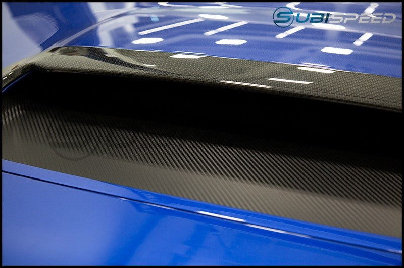 OLM Carbon Fiber Hood Vent Extension 2015-2021 WRX/STI
