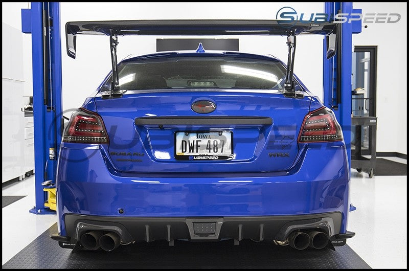 OLM LE Dry Carbon Fiber F1 Brake Light Cover 2015-2021 WRX/STI