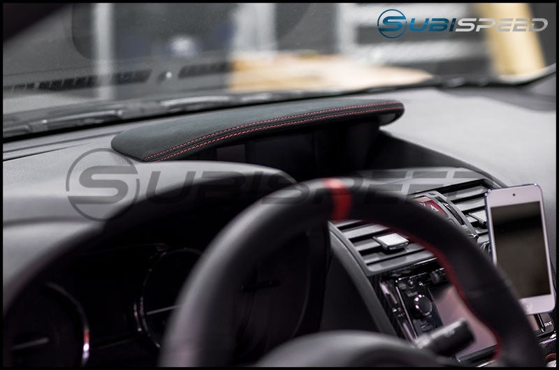OLM Alcantara Console Hood Cover 2015-2021 WRX/STI