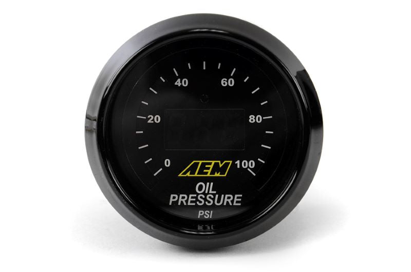 AEM 52mm Oil/Fuel Digital Pressure Gauge